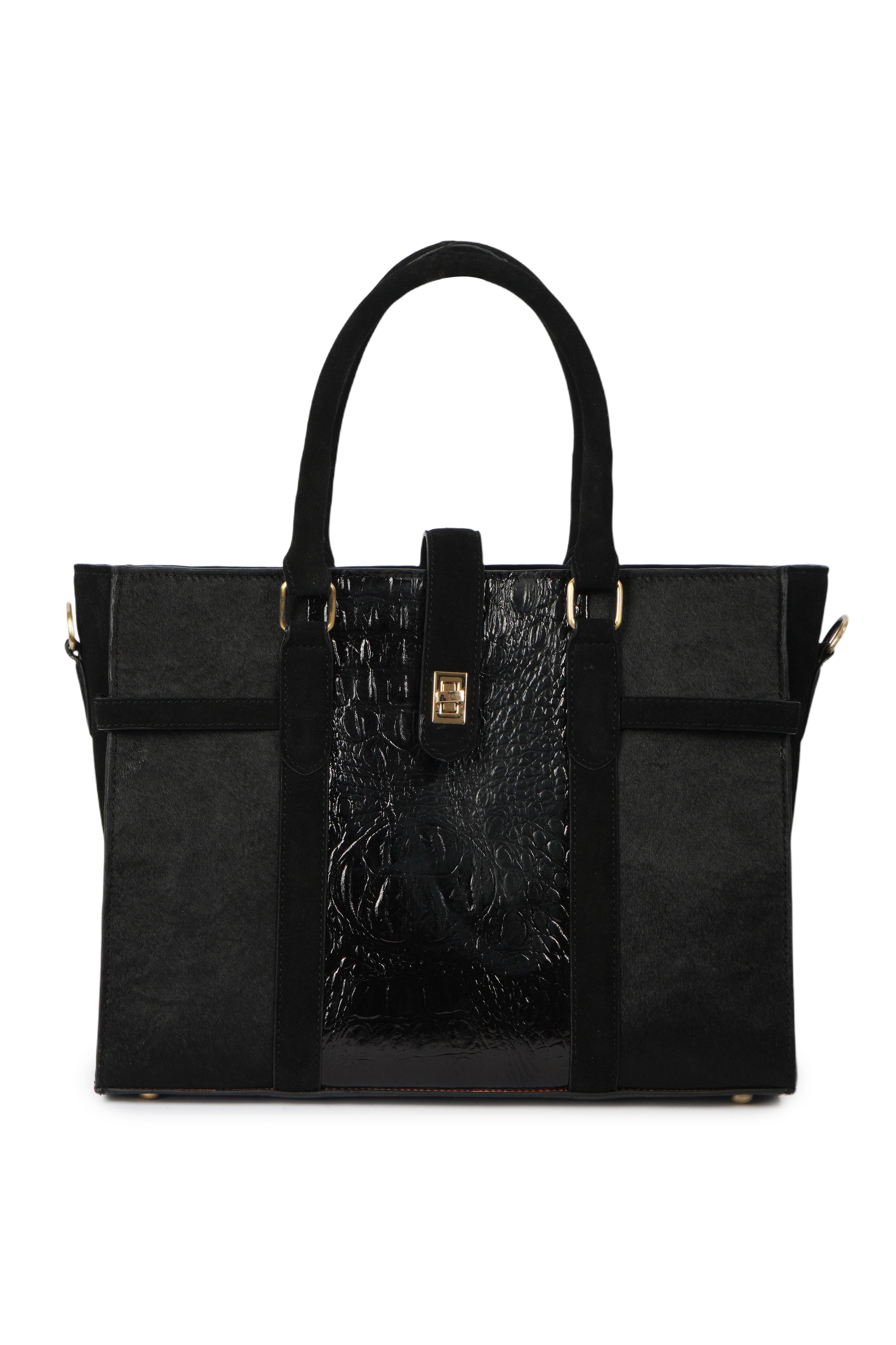 Midnight Croc with Dual Straps