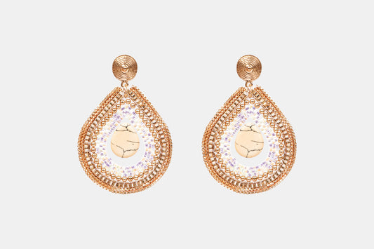 Desert Rose Statement Earrings