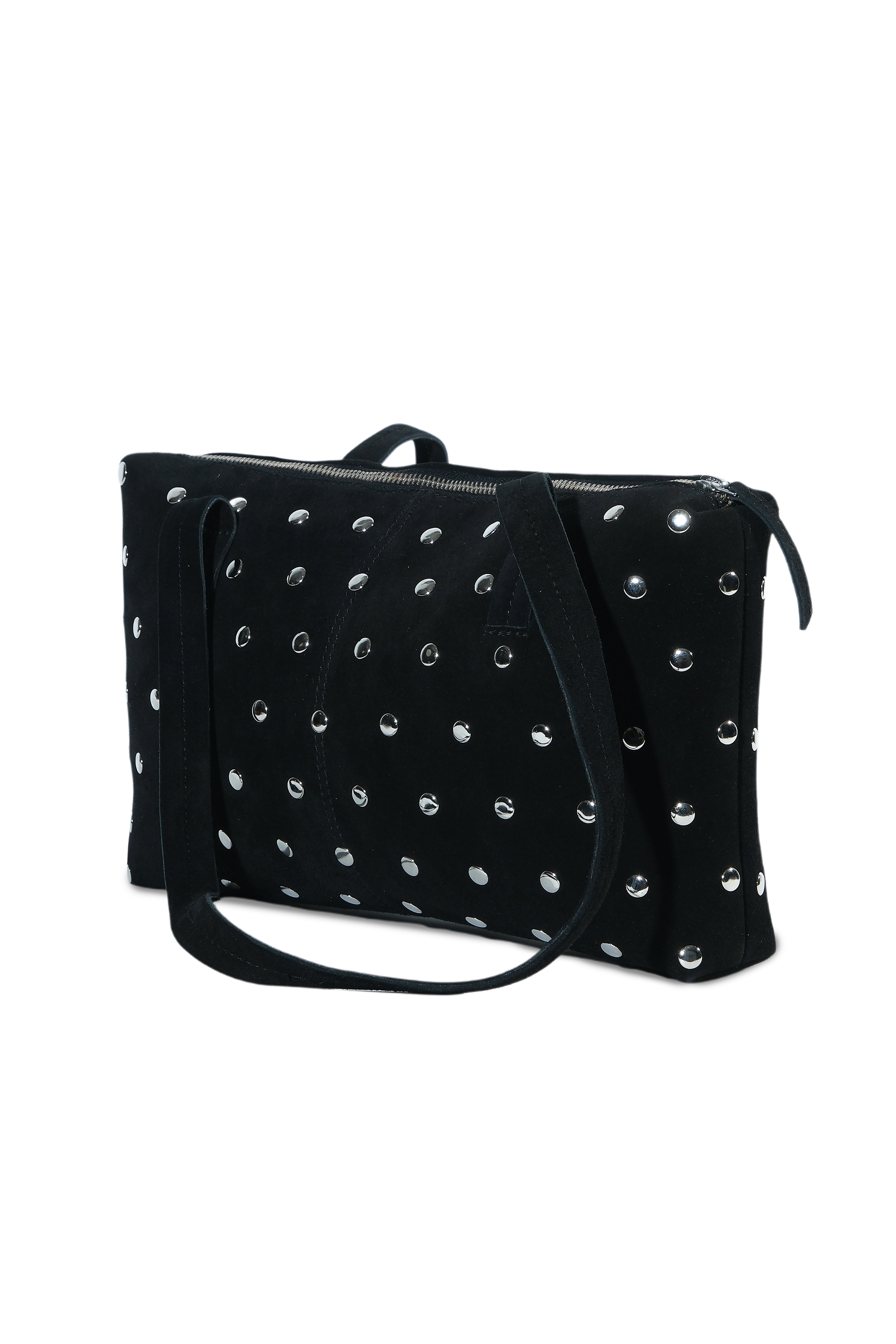 Midnight Suede Handbag